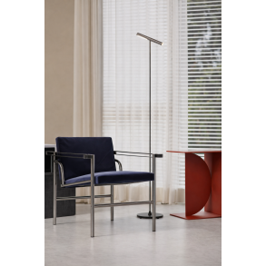 Lampadar Redo Praxi LED 8,3W, 3000K, Sand Black/Foggy Nickel 389 lm, 01-3720