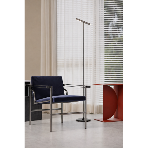 Lampadar Redo Praxi LED 8.3W 2700K, Sand Black/Foggy Nickel 01-4402