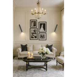 Aplică Redo Praxi LED 8,3W, 2700K, 498 lm, Negru Mat 01-4266