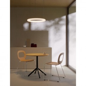 Suspensie Redo Halley, alb, LED CCT, 40W, 3871 lumeni, 2700K/3000K/4000K, D.63 cm, 01-4456