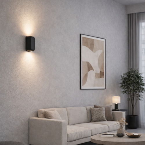 Aplică Redo Crisp LED 7.5W 3000K, Negru 01-4681