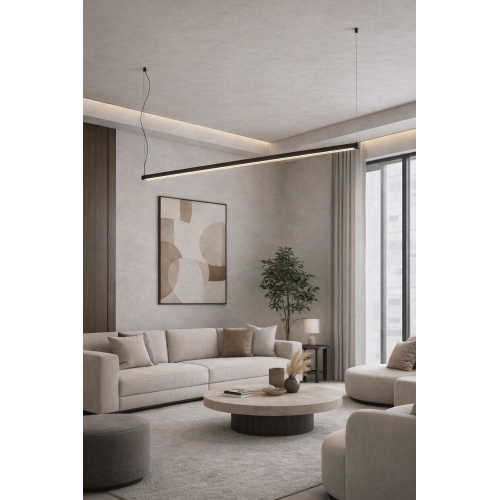 Suspensie Redo Crisp LED 36W 3000K, Negru 01-4756