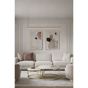 Suspensie Redo Crisp LED 36W 3000K, Maro 01-4754