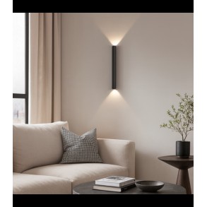 Aplică Redo Crisp LED 6.6W 3000K, Negru 01-4685