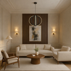 Suspensie Redo Moss LED 20W 3000K, Negru 01-4427