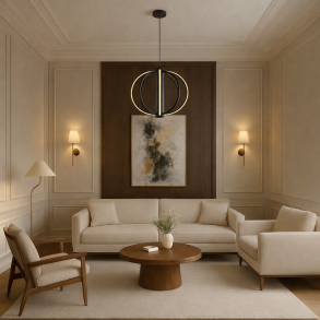 Suspensie Redo Moss LED 20W 3000K, Negru 01-4427