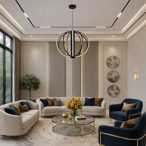 Suspensie Redo Moss LED 41W 3000K, Negru 01-4430