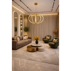 Suspensie Redo Moss LED 72W 3000K, Auriu 01-4432