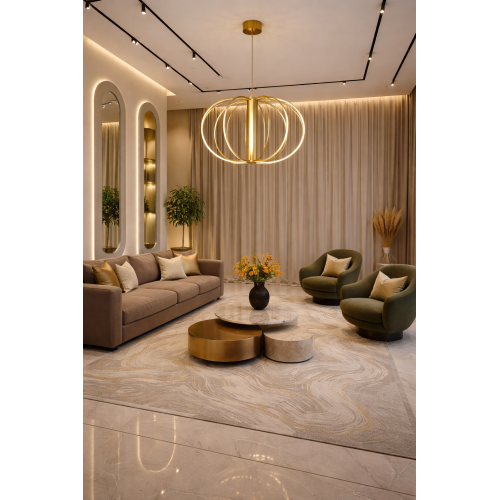 Suspensie Redo Moss LED 72W 3000K, Auriu 01-4432