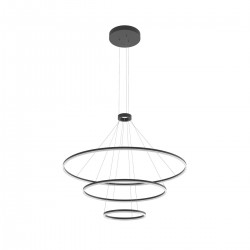 Suspensie Redo Orbit LED 151W 3000K, Negru 01-2244 – TRIAC