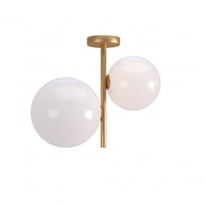 Plafonieră Redo Talis 2xE27 Auriu, Cupru 01-2644