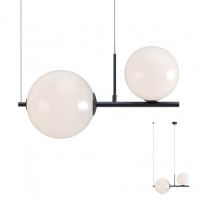 Suspensie Redo Talis 2xE27 Negru 01-2646