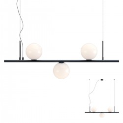 Suspensie Redo Talis 3xE14 Negru 01-2647