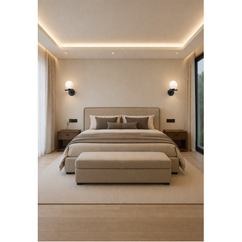 Aplică Redo Talis 1xE14 Negru 01-2641