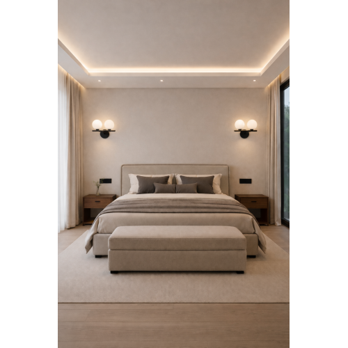 Aplică Redo Talis 2xE14 Negru 01-2643