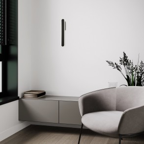 Aplica Rabalux Sindri 12W negru 71087