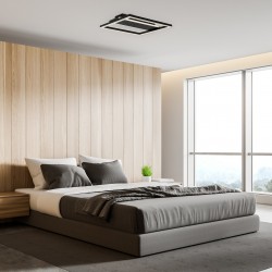 
									Plafoniera Rabalux Donya 3x24W alb-negru 71373