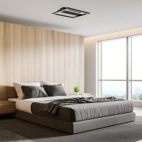 Plafoniera Rabalux Donya 3x24W alb-negru 71373