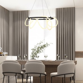 Plafoniera Rabalux Montema 54W negru 72191