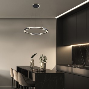 Suspenise Rabalux Sindri 45W negru 72229
