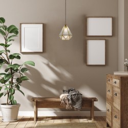 Pendul Rabalux  auriu-transparent 72245