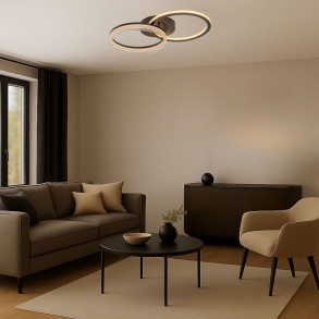 Suspensie Rabalux Beliza 2x75 W auriu 72348