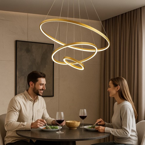 Suspensie Rabalux Seraphiel 55 W auriu 72349