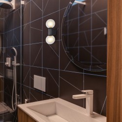 Aplica dubla Rabalux COLZAR- 75022- NEGRU MAT