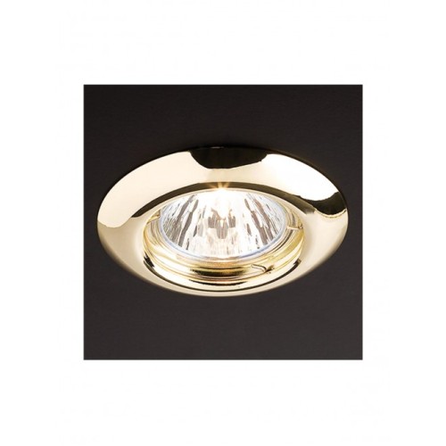 Spot incastrabil ELC 307 din metal culoare alama lustruita 70149 Smarter