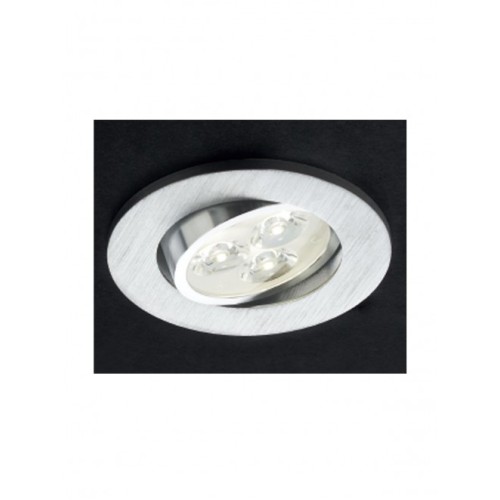 Spot LED incastrat MT 115 70317, 3W, lumina neutra, orientabil, aluminiu