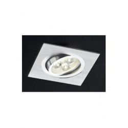 Spot LED incastrat MT 116 70319, 3W, lumina neutra, orientabil, aluminiu