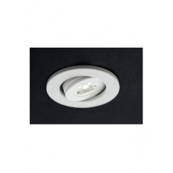 Spot LED incastrat MT 119 70324, 1W, lumina neutra, orientabil, alb mat