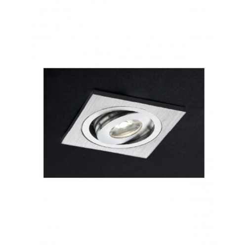 Spot LED incastrat MT 120 70327, 1W, lumina neutra, orientabil, aluminiu