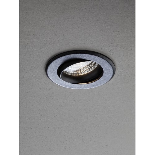 Spot LED incastrat MT 145 LED 70391, negru mat, 9W, 3000K, 710 lm