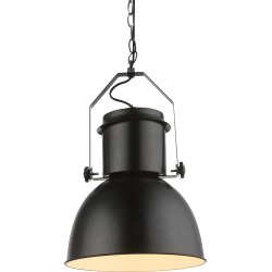 
									Pendul Kutum metal negru mat E27 15283 Globo