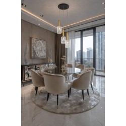 Lustra cu 3 pendule design modern Certa 9009274