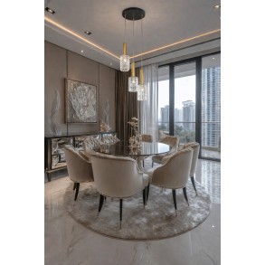 Lustra cu 3 pendule design modern Certa 9009274