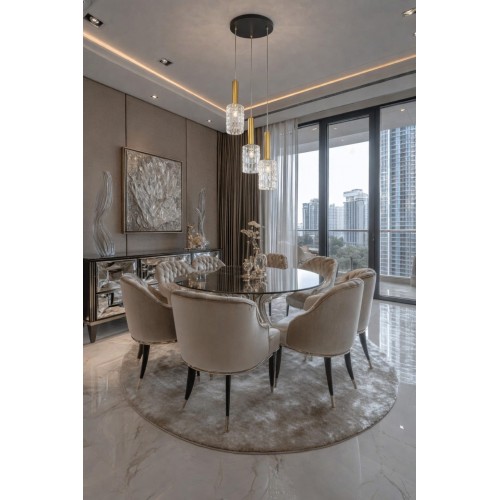 Lustra cu 3 pendule design modern Certa 9009274