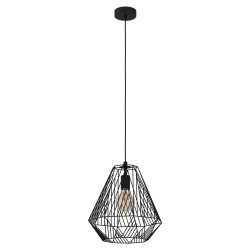 Pendul vintage negru STYPE 43692 Eglo