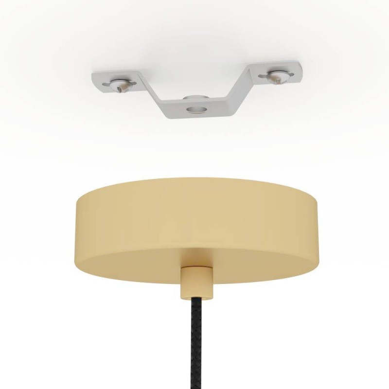 Pendul vintage auriu Eglo CARLTON 43814 – abajur geometric metalic