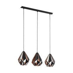 
									Suspensie vintage CARLTON 1 49991 3X60W EGLO 