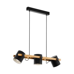 Suspensie vintage HORNWOOD 3X60W 43045 EGLO 
