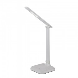 
									Lampa de birou plastic alb cu adaptor  ivotantă, cu atingere on / off 58209W DAVOS