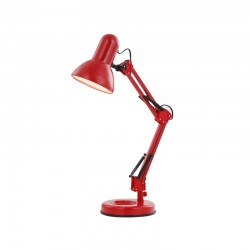 
									Lampa de birou metalic rosu plastic  24882 FAMOUS