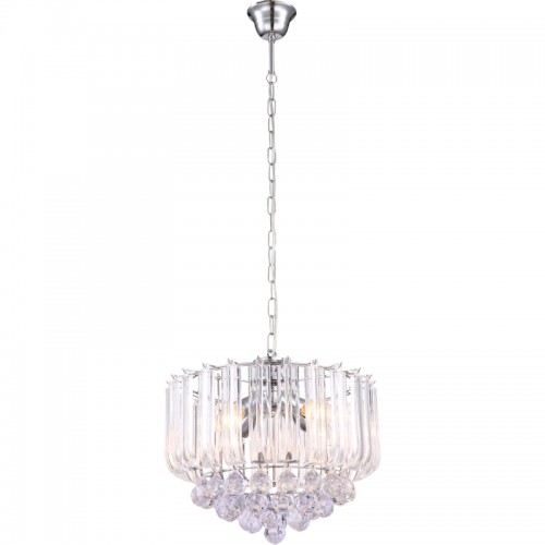 Lustra crom cristale acrilice  transparente 15303 MINNESOTA
