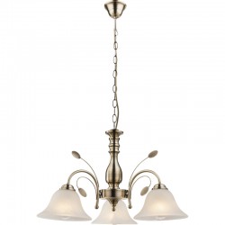 Candelabru alamă antică 69007-3H Globo