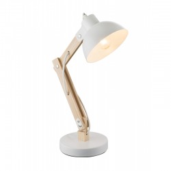 
									Lampa de birou lemn alb 21502 TONGARIRO