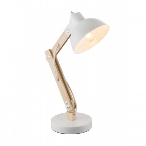 Lampa de birou lemn alb 21502 TONGARIRO