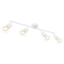 Spot bara metal alb  orientabil 54802W-4 XARA I