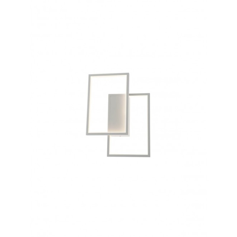 Plafoniera LED Plana 01-2304, 30W,1950lm,lumina calda,dimabila,alb mat